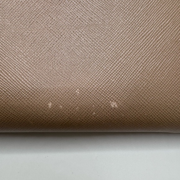 Prada - authentic Saffiano leather taupe zip around wallet - GUC - Picture 2 of 14